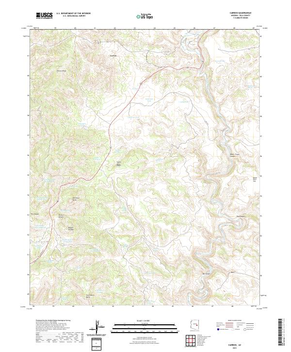Carrizo 2021 topographic map thumbnail