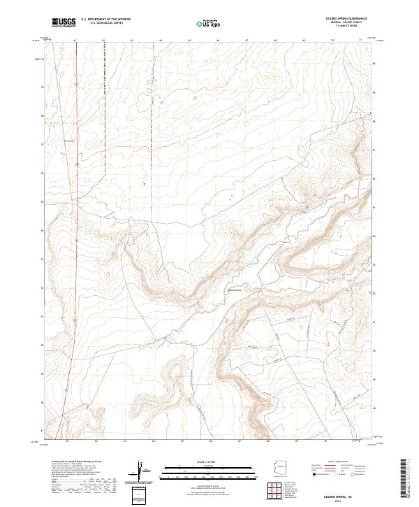 Ceadro Spring 2021 topographic map thumbnail