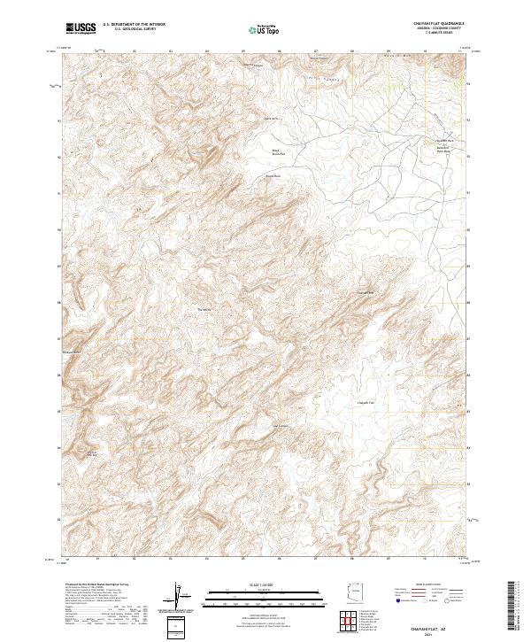 Chaiyahi Flat topographic map thumbnail