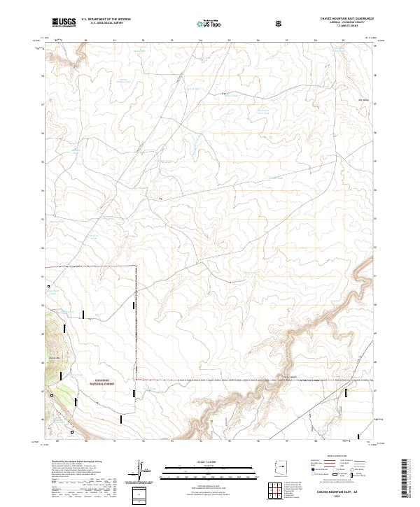 Chavez Mountain East topographic map thumbnail