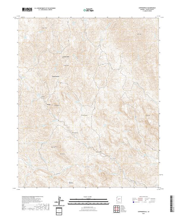 Copperopolis 2021 topographic map thumbnail