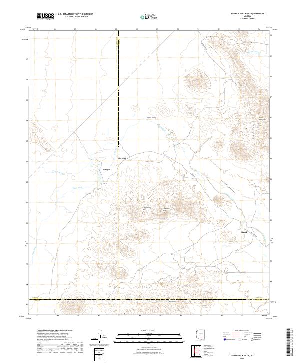 Copperosity Hills 2021 topographic map thumbnail