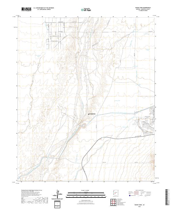 Daggs Tank topographic map thumbnail