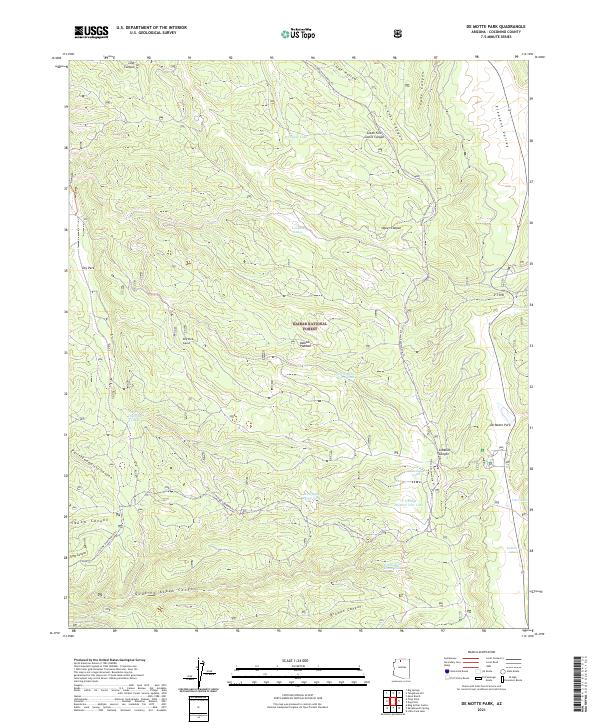 De Motte Park 2021 topographic map thumbnail