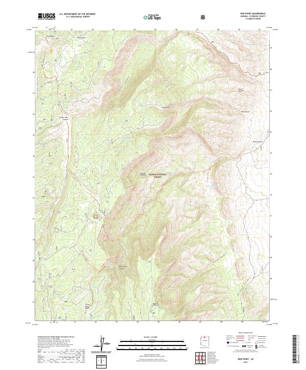 Dog Point topographic map thumbnail