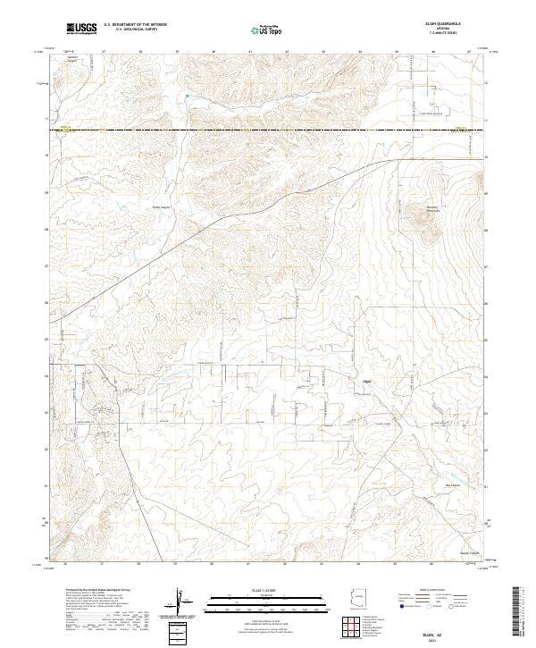Elgin topographic map thumbnail
