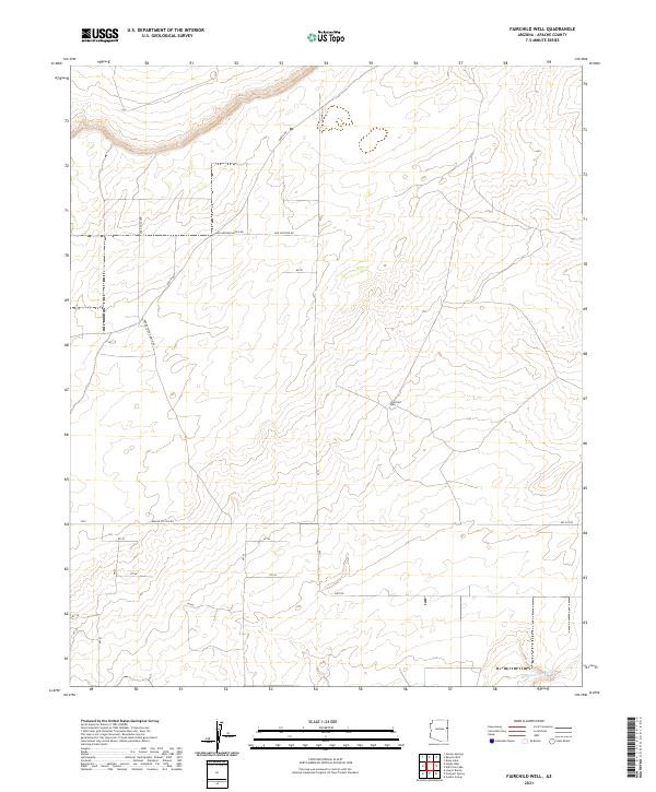 Fairchild Well topographic map thumbnail