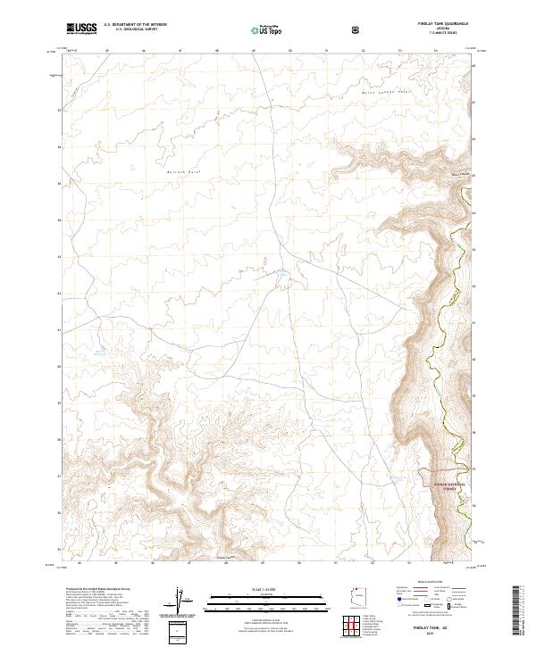 Findlay Tank topographic map thumbnail