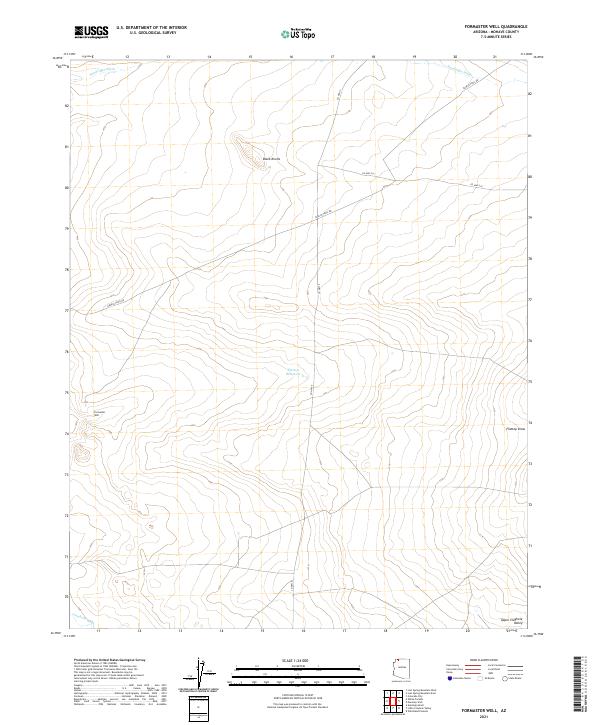 Formaster Well topographic map thumbnail
