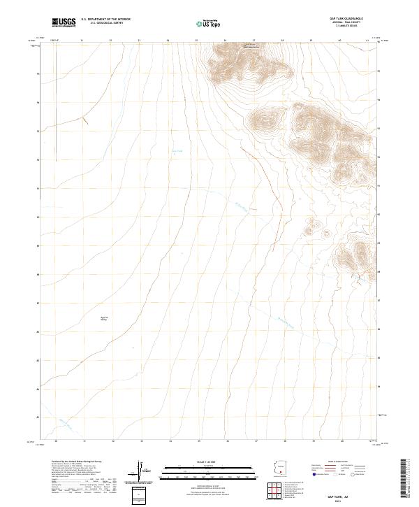 Gap Tank 2021 topographic map thumbnail