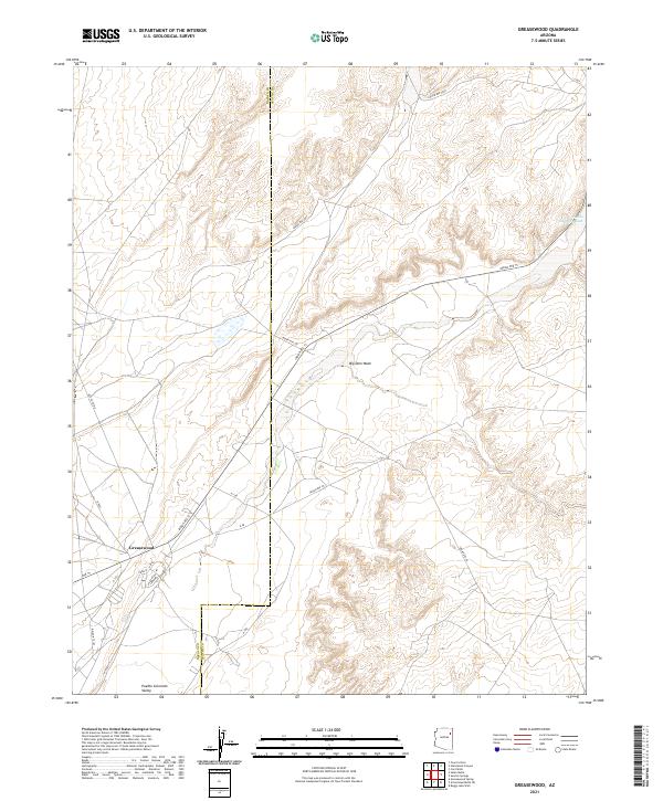 Greasewood topographic map thumbnail
