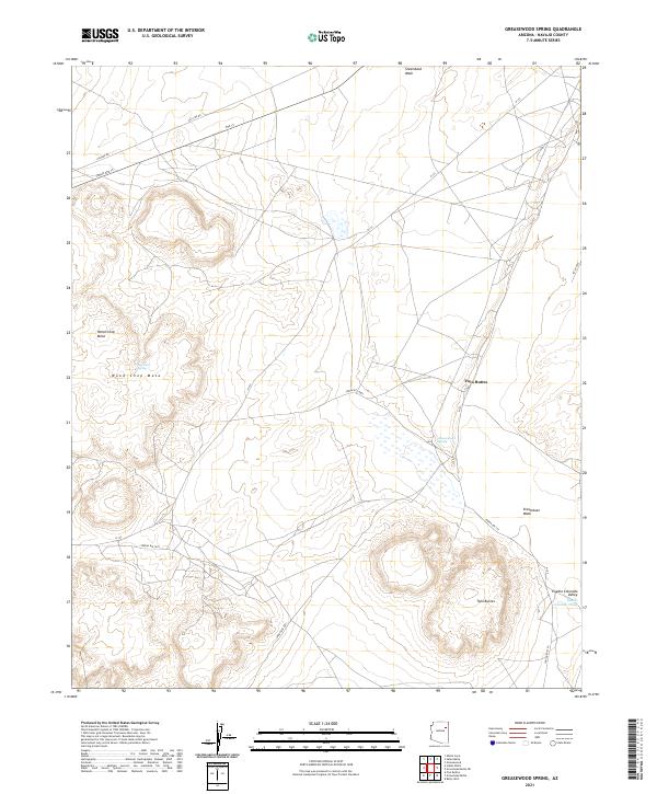 Greasewood Spring topographic map thumbnail