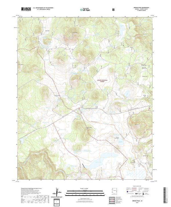 Greens Peak 2021 topographic map thumbnail