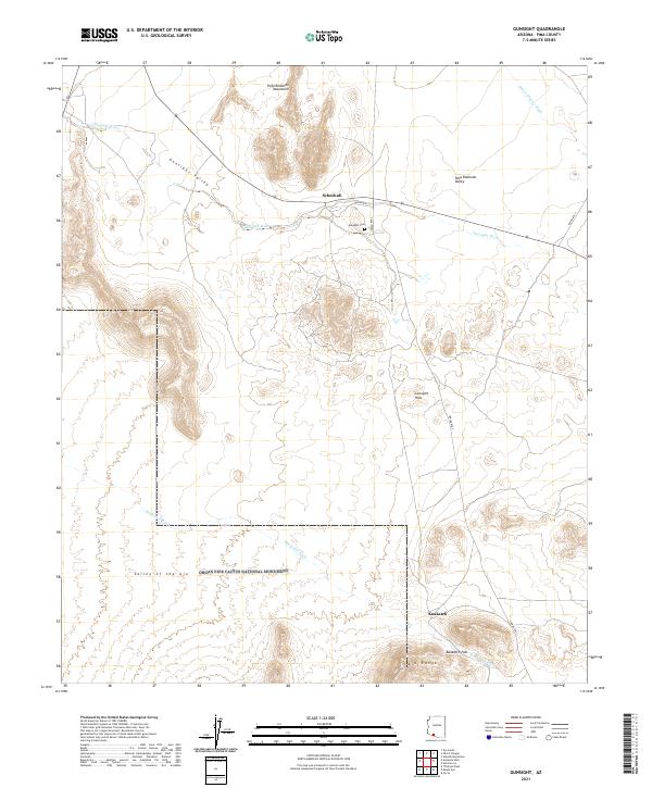 Gunsight 2021 topographic map thumbnail