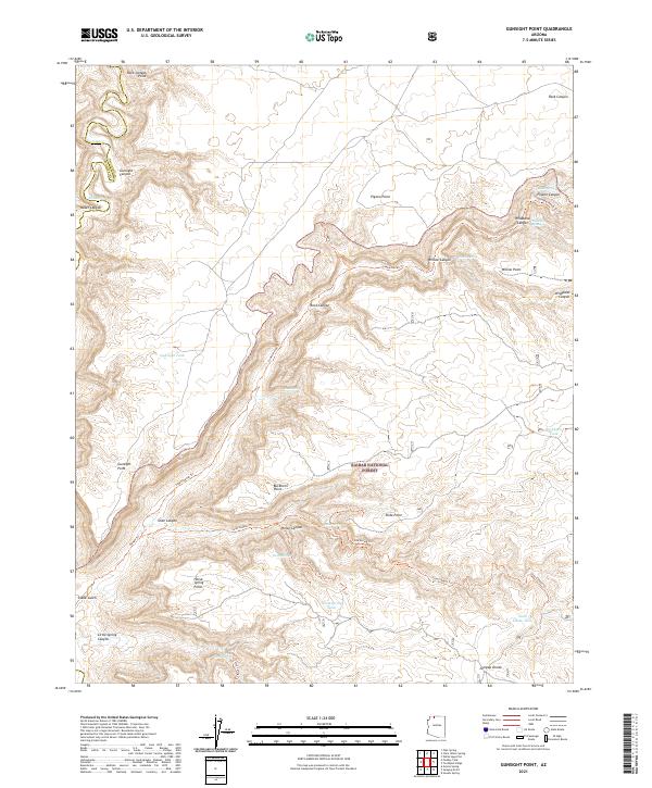 Gunsight Point 2021 topographic map thumbnail