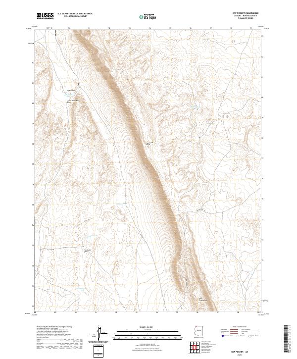 Gyp Pocket topographic map thumbnail