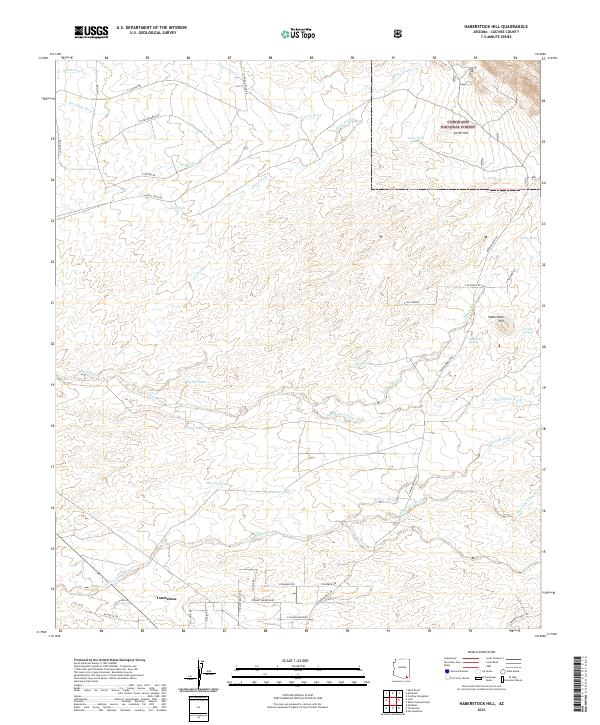 Haberstock Hill topographic map thumbnail