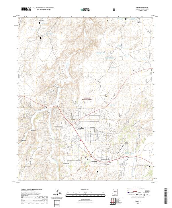 Heber topographic map thumbnail