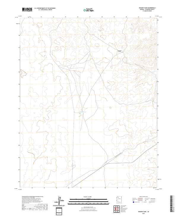 Higgins Tank topographic map thumbnail