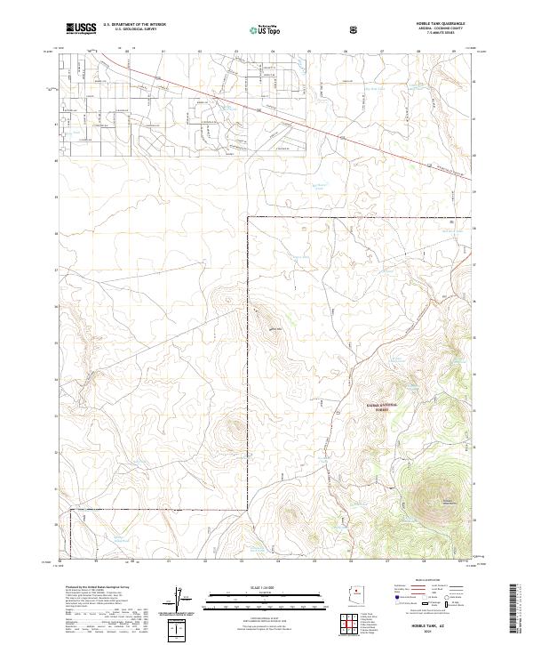 Hobble Tank topographic map thumbnail