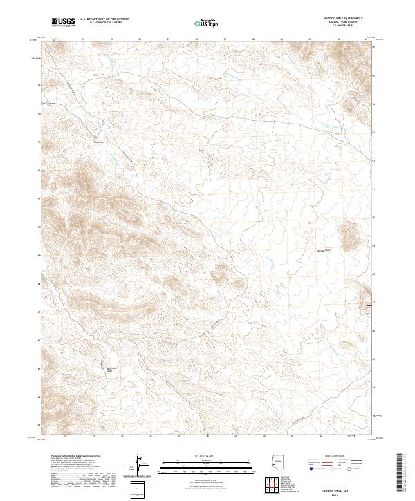 Hoodoo Well 2021 topographic map thumbnail