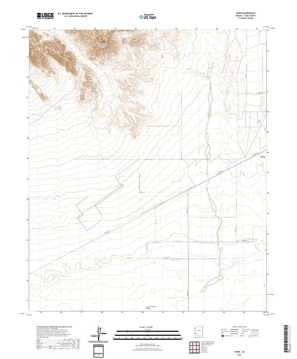 Horn topographic map thumbnail
