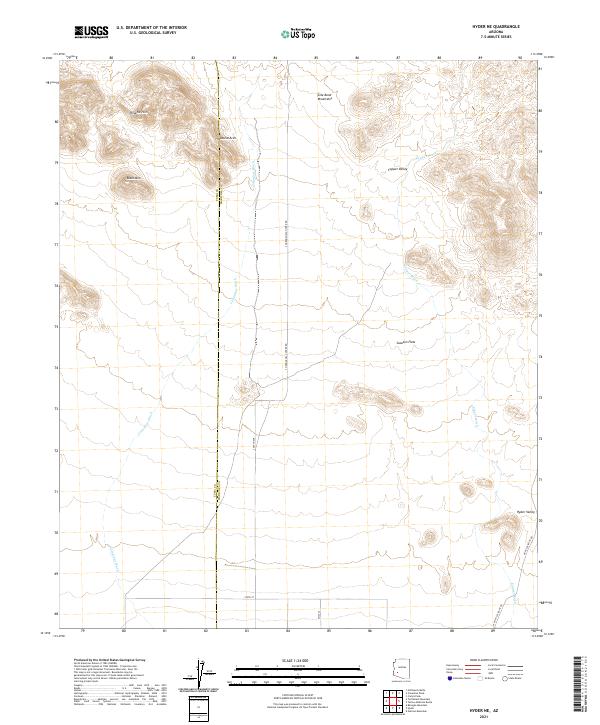 Hyder NE topographic map thumbnail