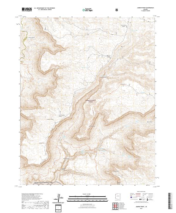 Jumpup Point topographic map thumbnail
