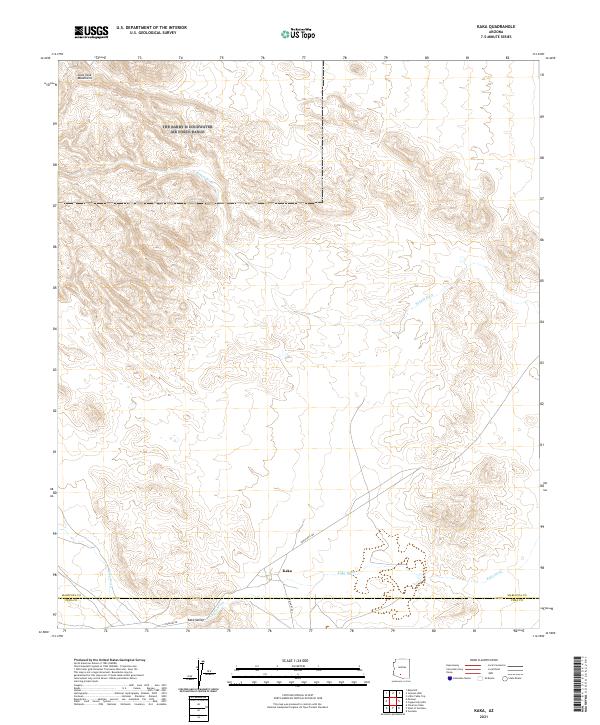 Kaka 2021 topographic map thumbnail