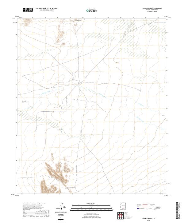 Kots Kug Ranch topographic map thumbnail