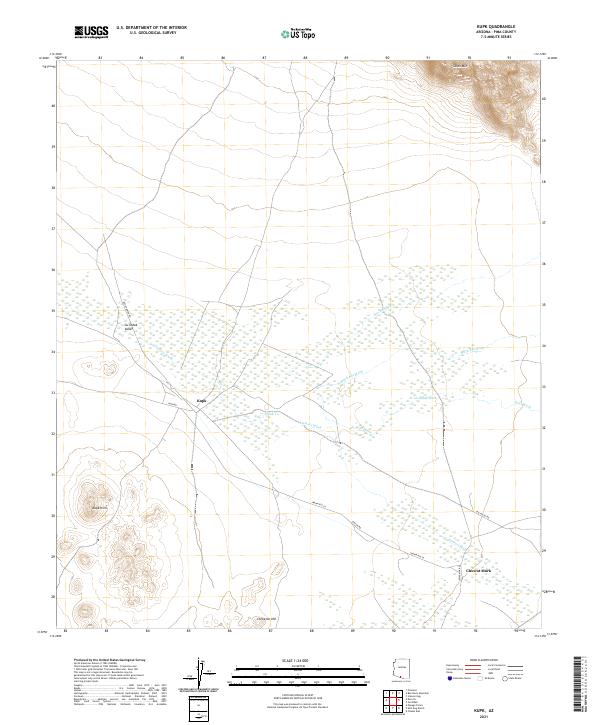 Kupk topographic map thumbnail