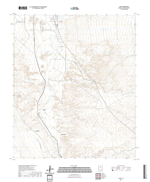 Land topographic map thumbnail