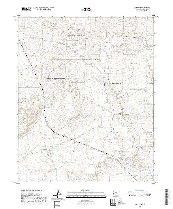 Long H Ranch topographic map thumbnail