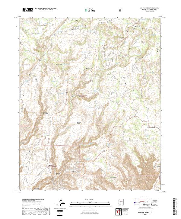 May Tank Pocket topographic map thumbnail
