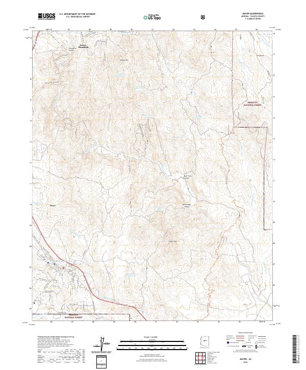 Mayer topographic map thumbnail