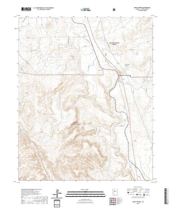 Meath Spring topographic map thumbnail