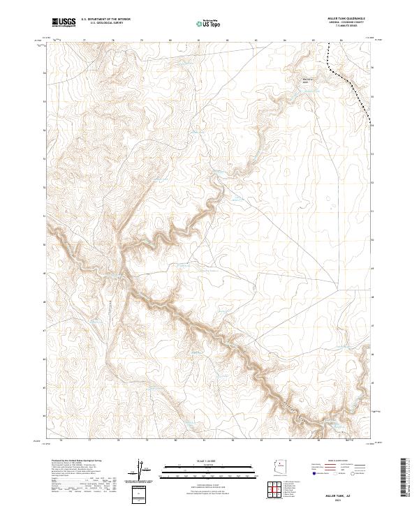 Miller Tank topographic map thumbnail