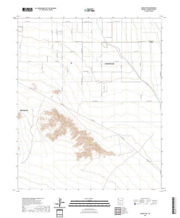 Mobile NW topographic map thumbnail