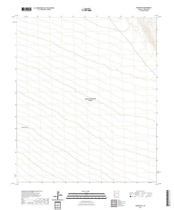 Mohawk SE topographic map thumbnail