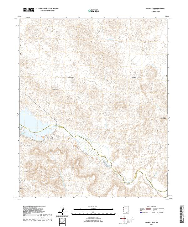 Monkeys Head topographic map thumbnail