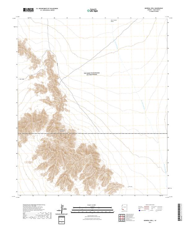 Monreal Well topographic map thumbnail