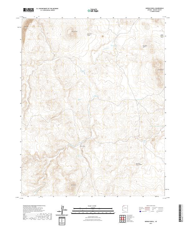 Moriah Knoll topographic map thumbnail