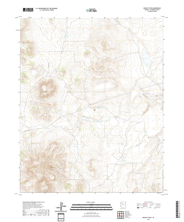 Mount Floyd topographic map thumbnail
