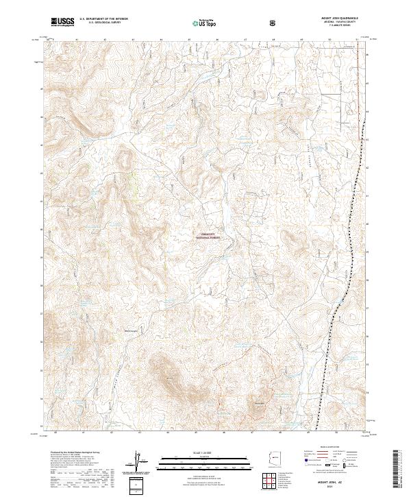 Mount Josh topographic map thumbnail