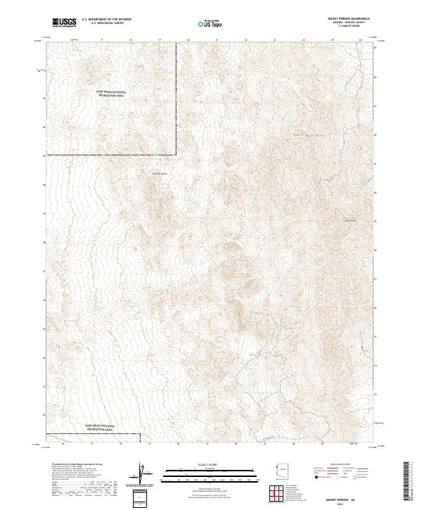 Mount Perkins topographic map thumbnail
