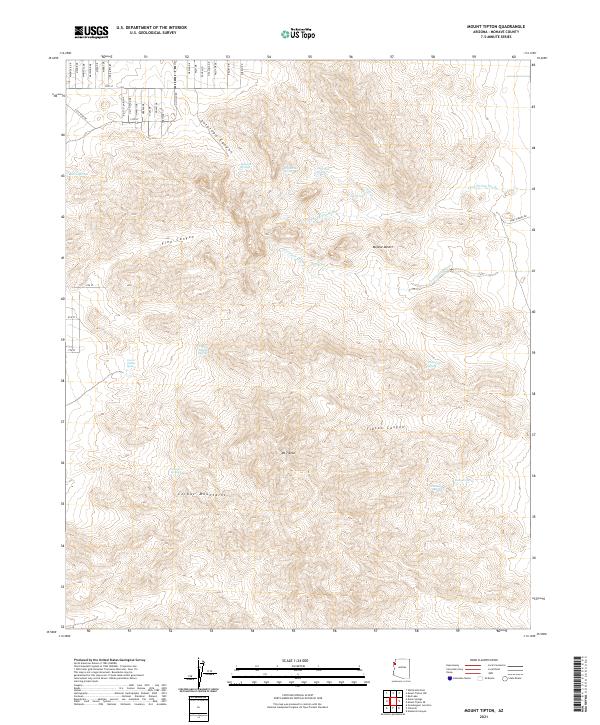 Mount Tipton topographic map thumbnail