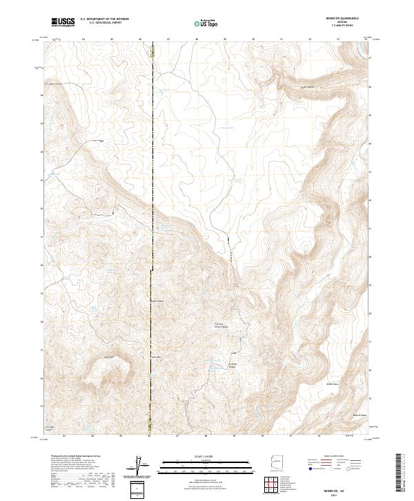 Negro Ed topographic map thumbnail