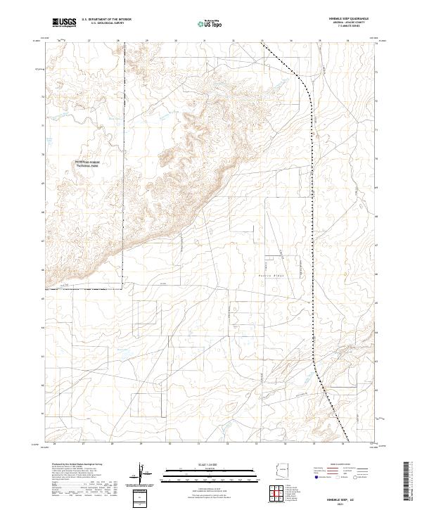 Ninemile Seep topographic map thumbnail