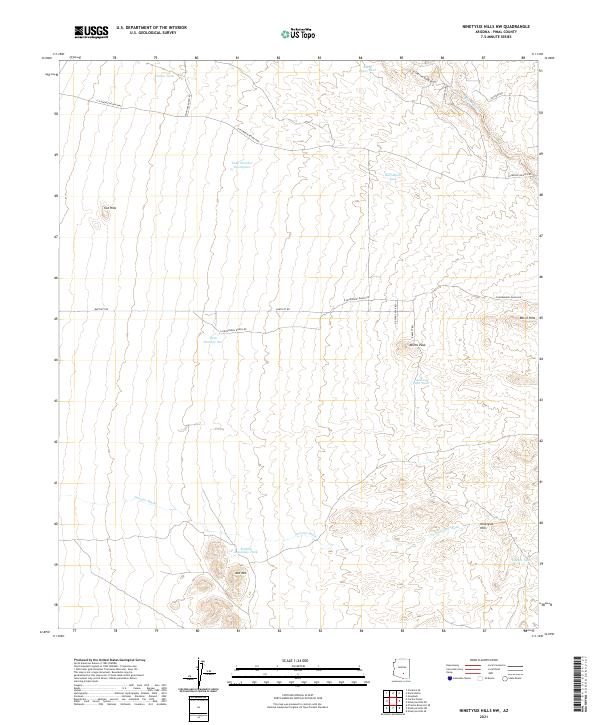 Ninetysix Hills NW topographic map thumbnail