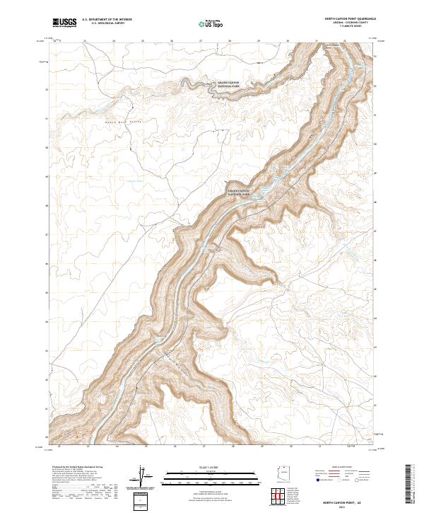 North Canyon Point topographic map thumbnail